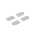 Накладки на скрытую петлю Eclipse 3.2 (матовый хром) Е30200.16.34