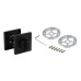 Завёртка сантехническая ADDEN BAU WC SQ-003 BLACK (цвет ЧЁРНЫЙ МАТОВЫЙ) Завёртка сантехническая ADDEN BAU WC SQ-003 BLACK (цвет ЧЁРНЫЙ МАТОВЫЙ)