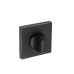 Завёртка сантехническая ADDEN BAU WC SQ-003 BLACK / CHROME RIM (цвет ЧЁРНЫЙ МАТОВЫЙ/ ХРОМ)