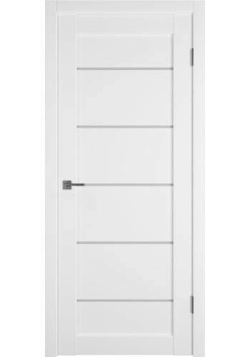Межкомнатная дверь Emalex 27, со стеклом, цвет Emalex Ice Межкомнатная дверь Emalex 27, со стеклом, цвет Emalex Ice